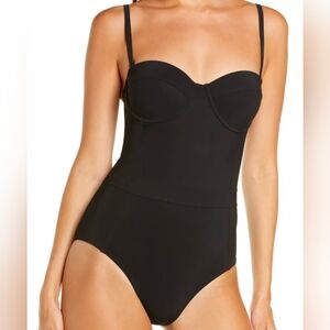 NWT Tory Burch Lipsi Printed One Piece Swimsuit M